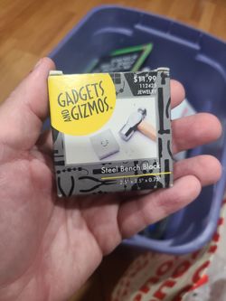 Steel Metal 2.5X2.5" Jewelry Bench Block Gadget & Gizmos