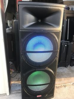High powered Professional Bluetooth speaker with two 15" speaker (big amplifier)