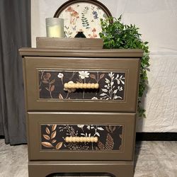 *Reduced Price* One Of A Kind Nightstand Bedside Table