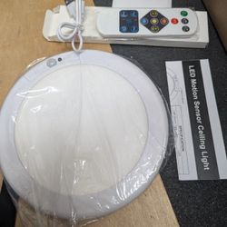 LED Motion Sensor Ceiling Light