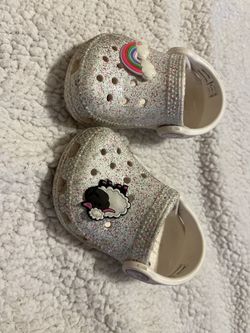Baby Girl Crocs Sz 4c