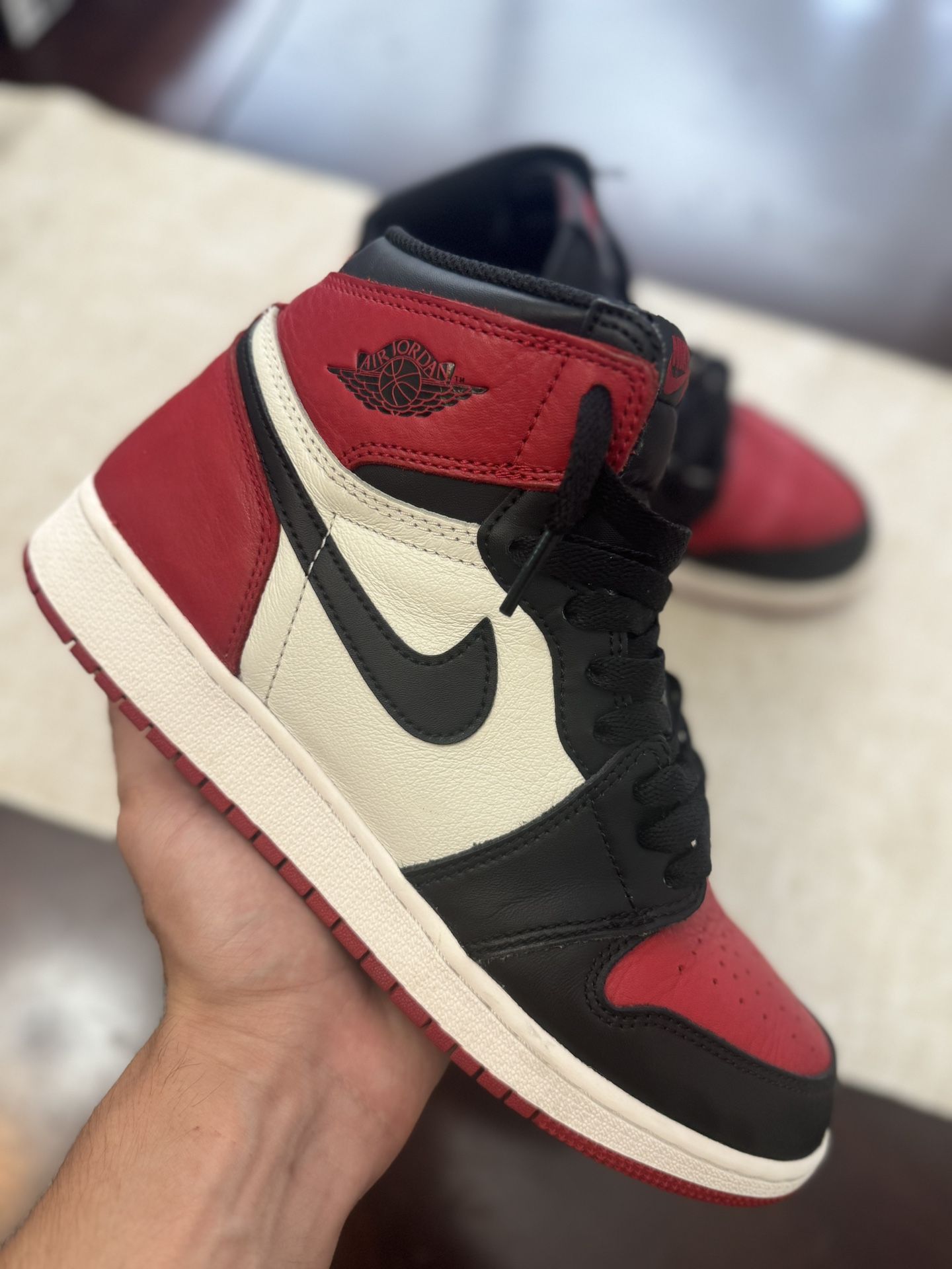 Jordan 1 Bred Toe