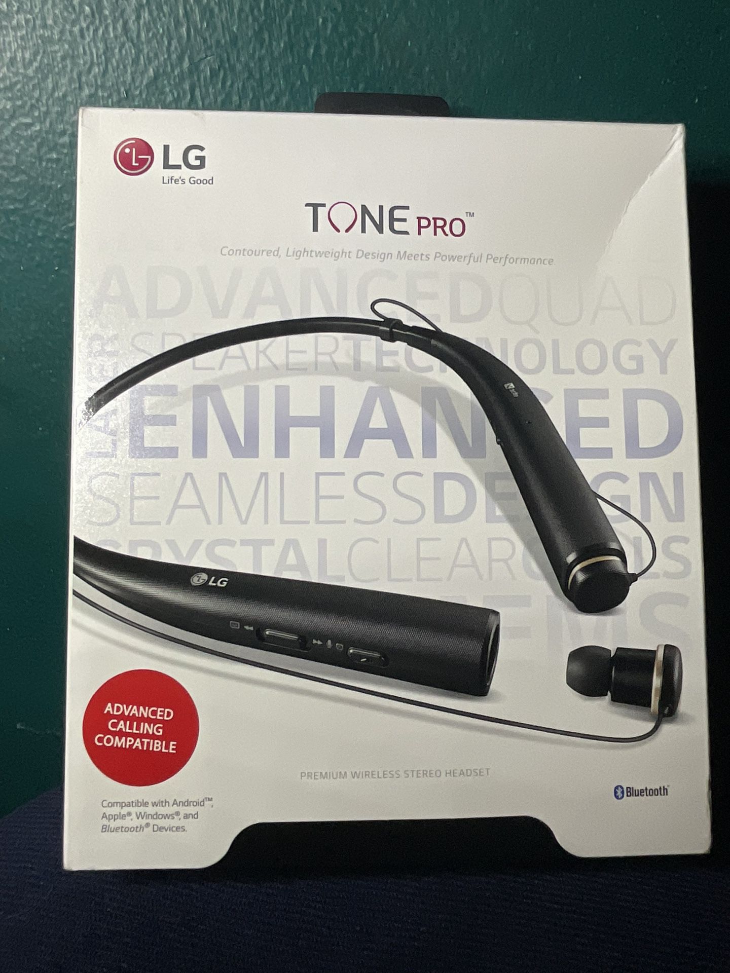 LG TonePro Bluetooth Headphones