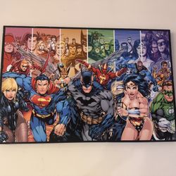 DC Wall Canvas Art