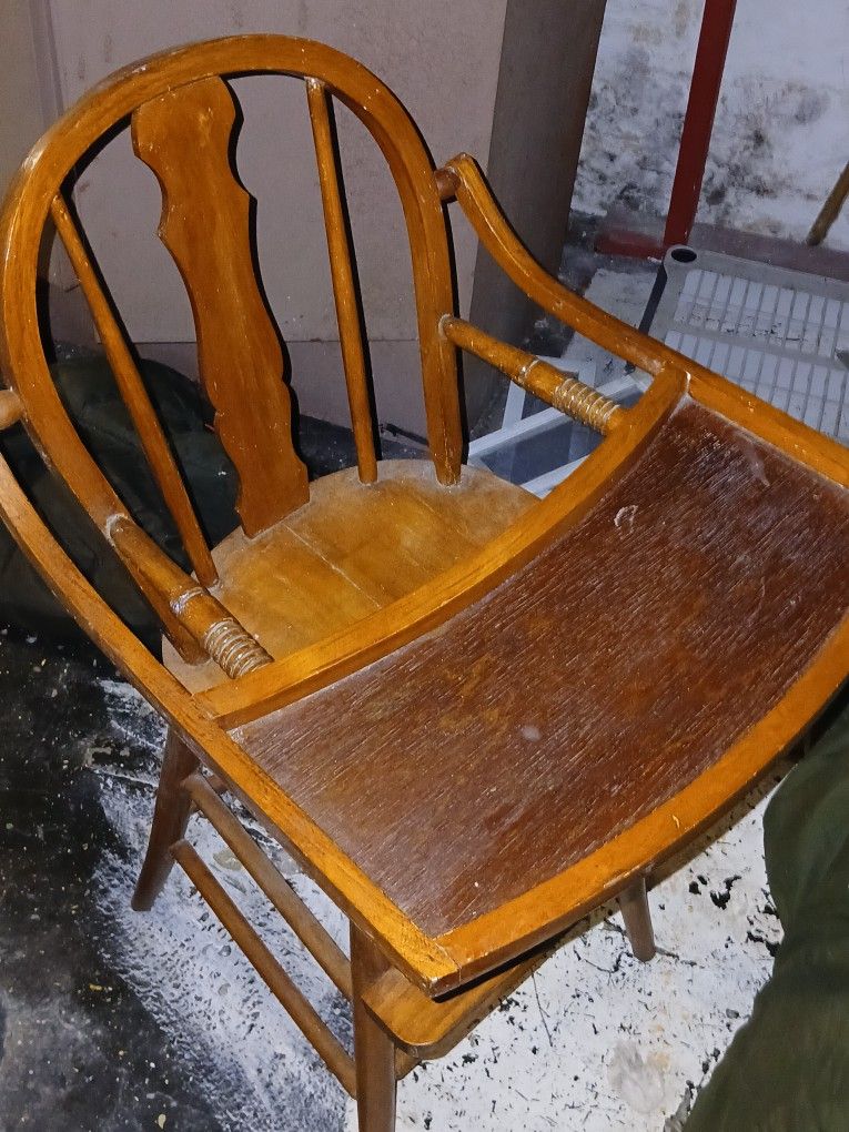Antique High Chair