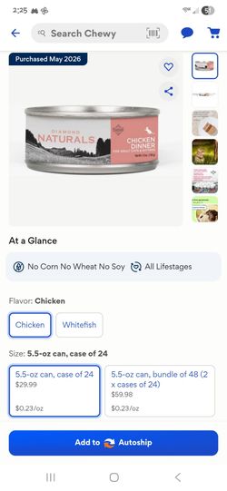 Diamond Naturals Wet Cat Food