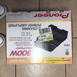 Pioneer Gm-320t 300w Amplifier 