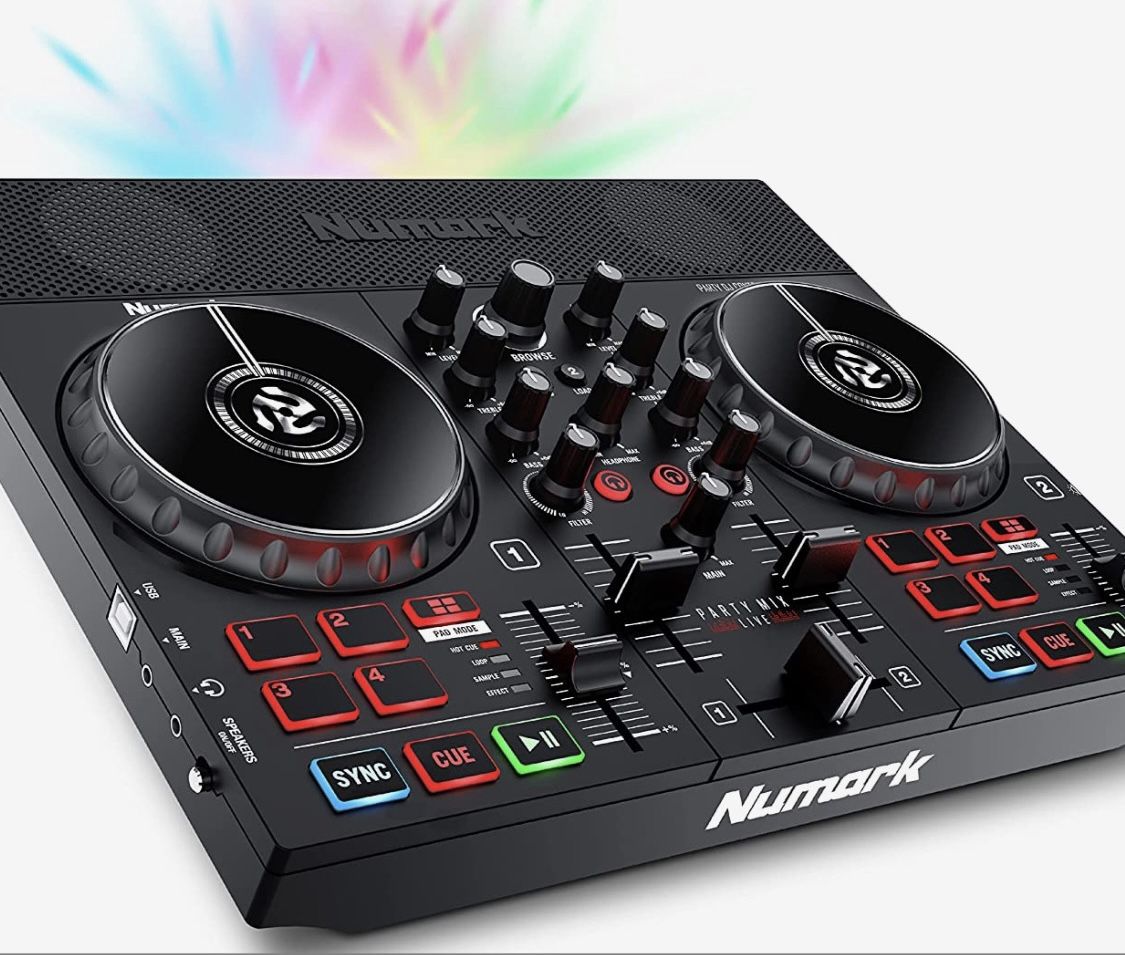 DJ Mixer With Headphones 
