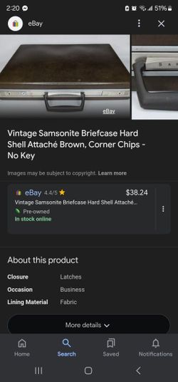 Samsonite Vintage Briefcase