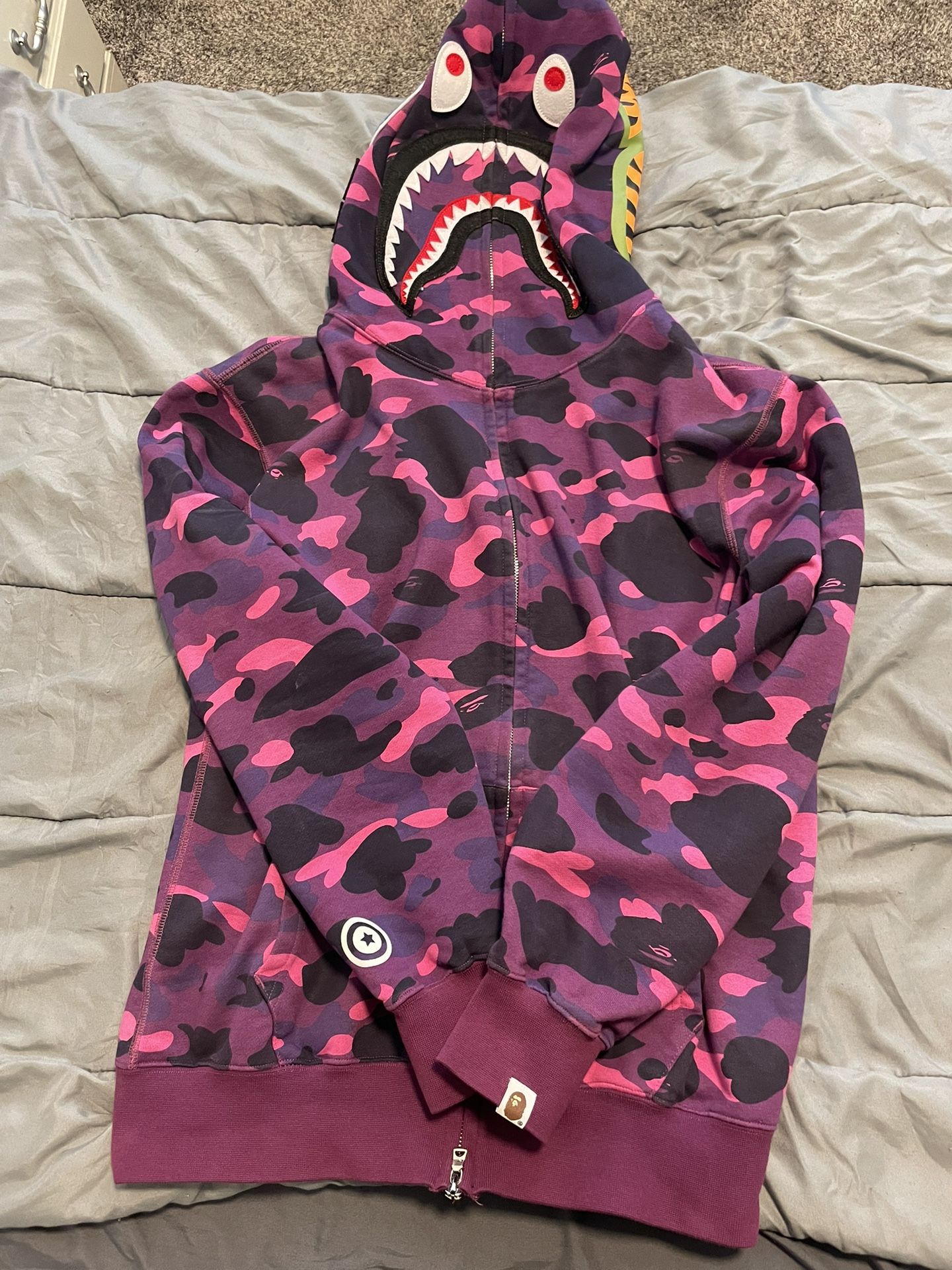 Purple Bape Hoodie