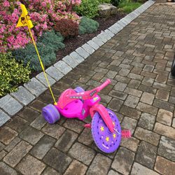 The Original Big Wheel Girl's 16" Pink Racer with Flag (RARE & SOLD OUT ONLINE)