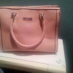 GUESS Sparkly Pink Purse