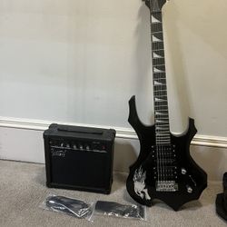 Glarry Cool Burning  Style electric Guitar  with 20 Watts Amp