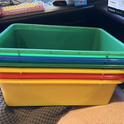 Plastic Storage Bins