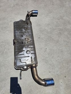 VW GTI MK6 muffler 2012