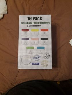 Glass Baby Food Containers 