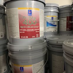 Pintura Interior Flat Blanca Y De Color 