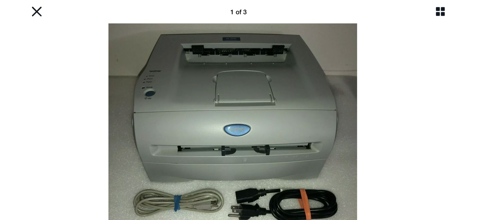 Brother HL Series HL2040 Personal Up to 20 ppm Monochrome Laser