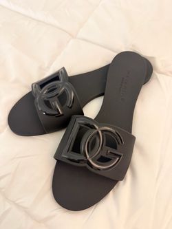 Dolce and Gabbana jelly slides