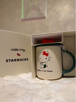 Starbucks/ Hello Kitty collab glad mug