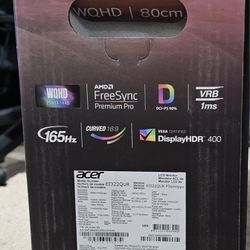 Brand New Box Pack 32" EI2 Curved Gaming Monitor - EI322QUR PBMIIPPX