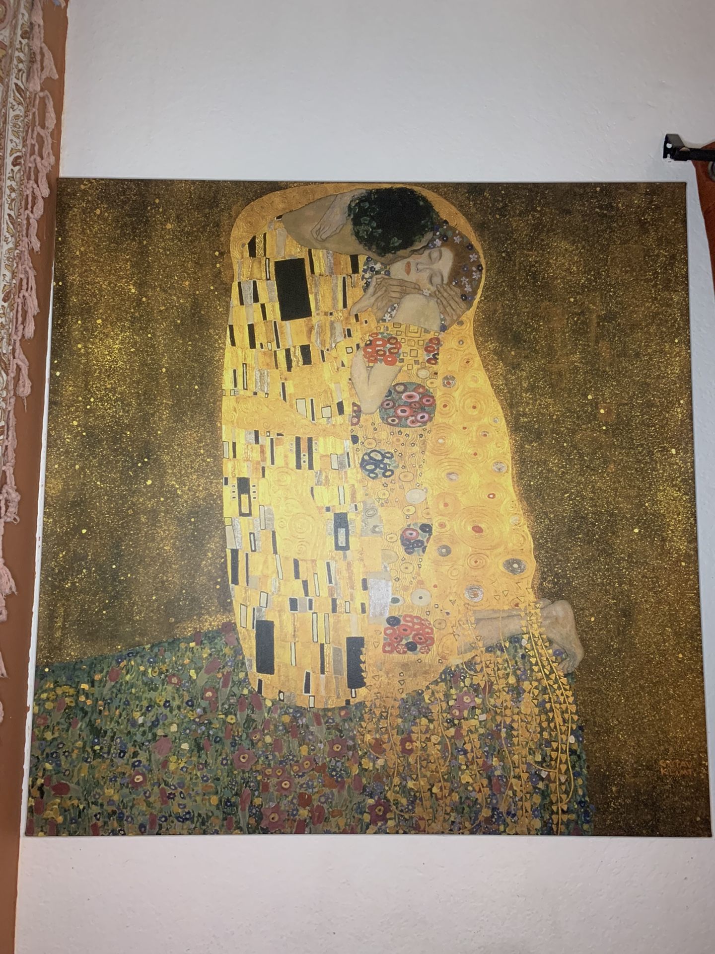Wall Art, Gustav Klimt-The Kiss