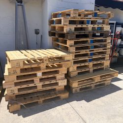 wooden pallets