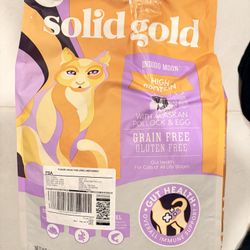 Unopened cat high protein food