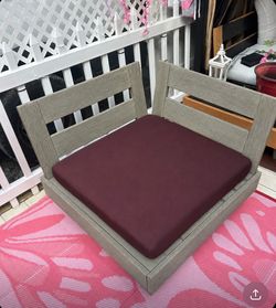 West Elm corner port seat