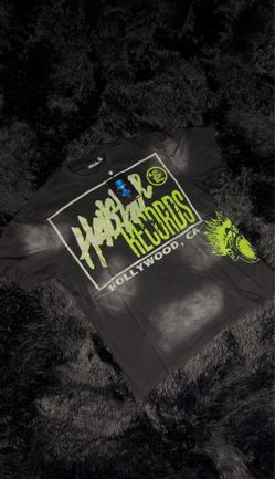 Hellstar Hollywood CA Tee (Black/Green)