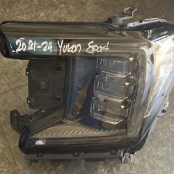 2021-2024 Gmc Yukon Lh Headlight