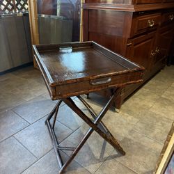 Antique, Bamboo Table