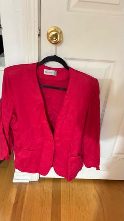 Diversity Red Women's Blazer Jacket