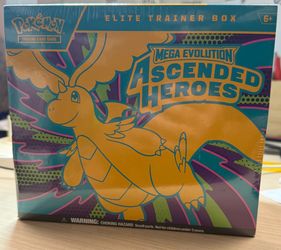 Pokemon TCG Mega Evolution Ascended Heroes Elite Trainer Box