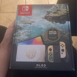 Nintendo Switch Oled Zelda Edition