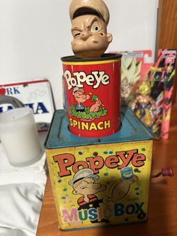 Vintage 1953 Popeye In The Box