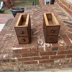 Antique Sewing Machine Drawers 