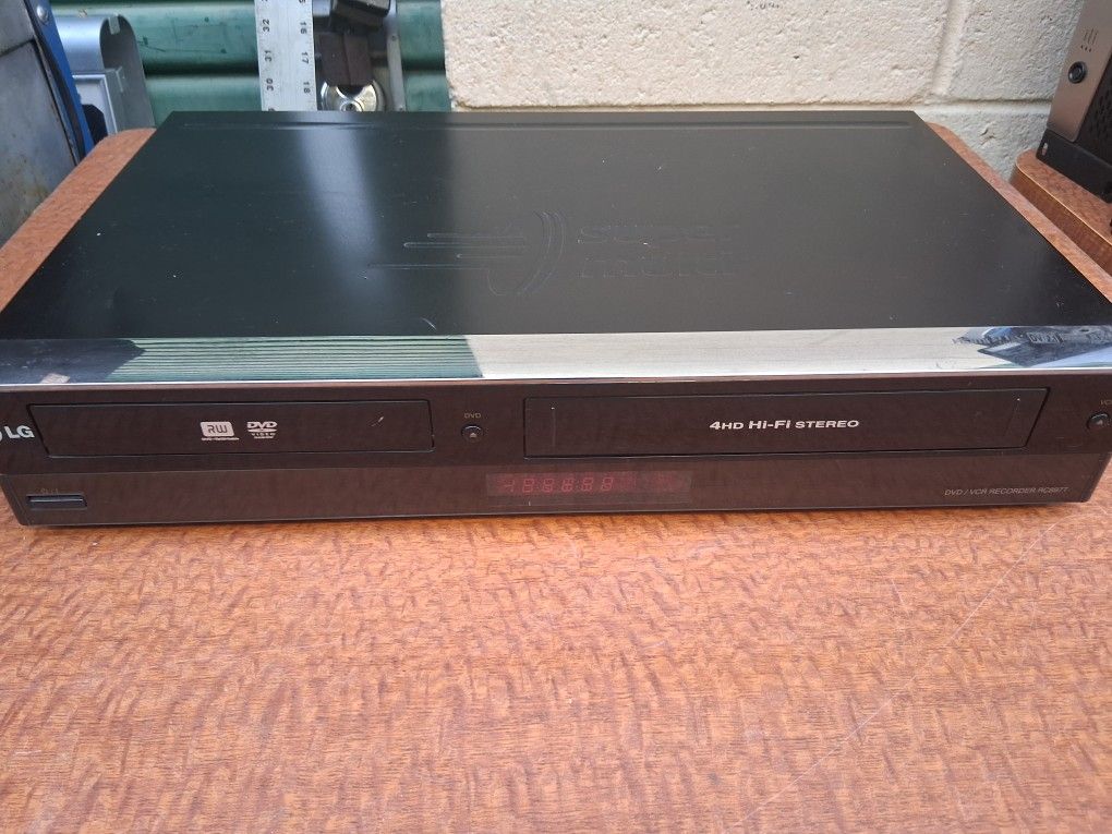 LG DVD VCR Recorder RC897T HDMI 1080p Combo Player Remote VHS to DVD Transfer
