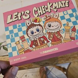 Labubu Checkmate Keychain 