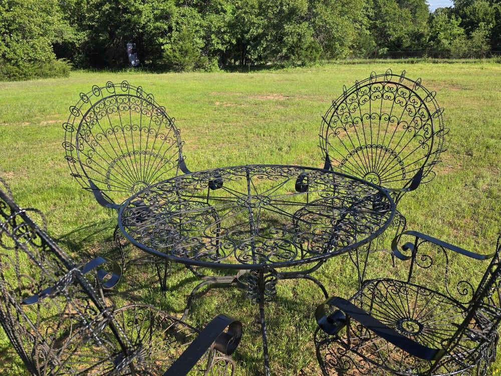 Vintage Peacock Design Furniture