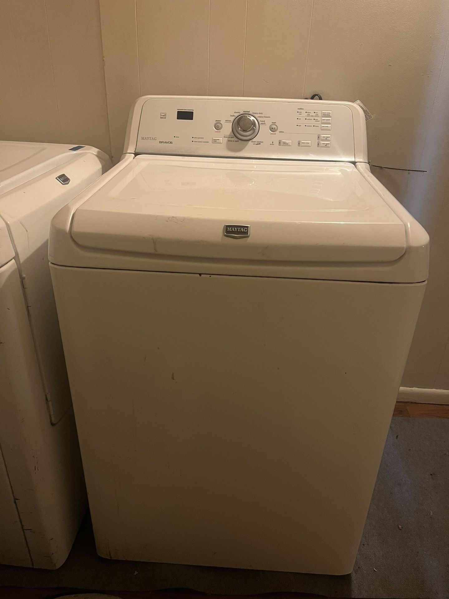 Washer & Dryer Set Maytag Bravos Quiet Series 300 