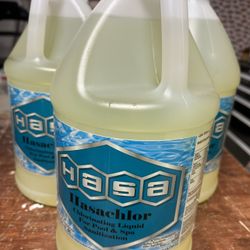HasaChlor 12.5% Chlorinating Liquid - 3 Gallons