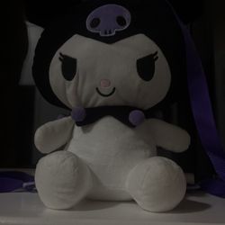 Sanrio Kuromi Backpack Plush 15 Inches Authentic Toy Gift Doll Hello Kitty New
