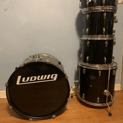 5 Piece Ludwig Drum Kit