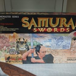 1986 Vintage Samurai Swords Game by Milton Bradley