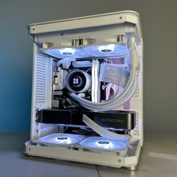 1440p All White Gaming PC