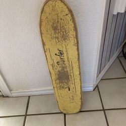 Antique Skateboard 