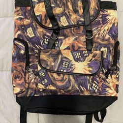 Book bag & Hat from Dr.Who