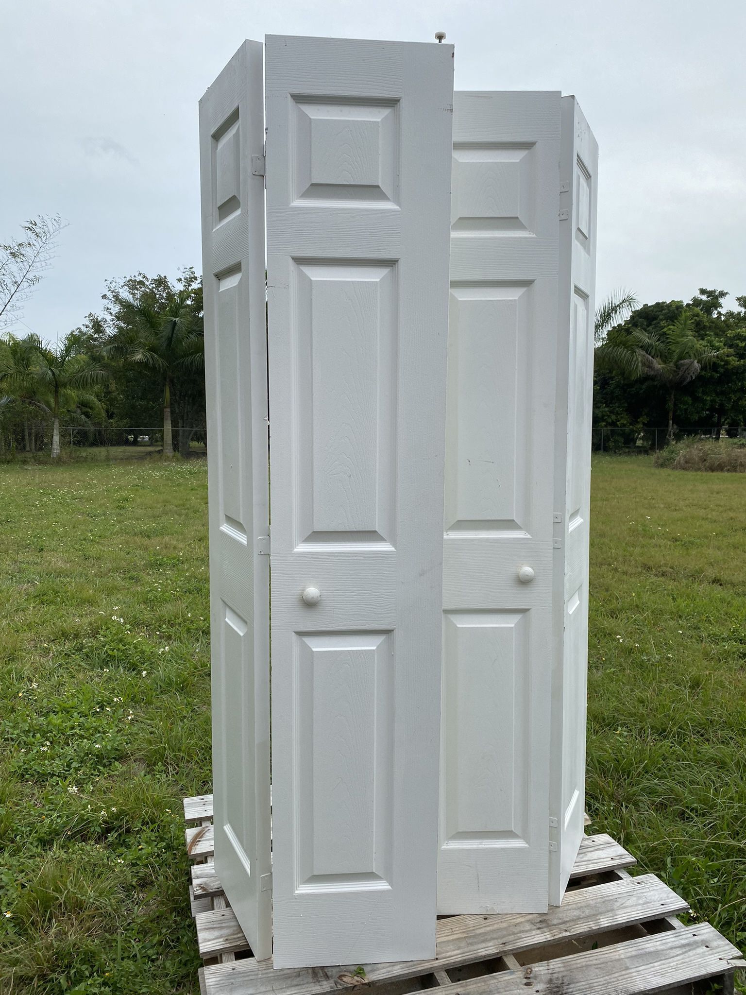 2 Door By Fold Paint White 79x 29 5/8