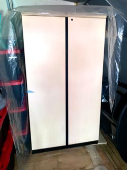 Heavy + sturdy Tall 2-Door Storage Cabinet 66”H 36” W 20”D